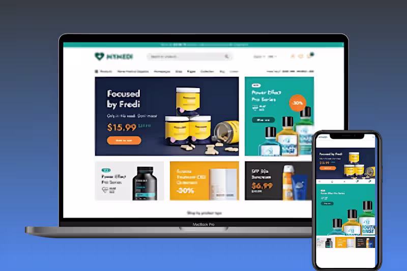 Cover image for Medic Ecommerce Site