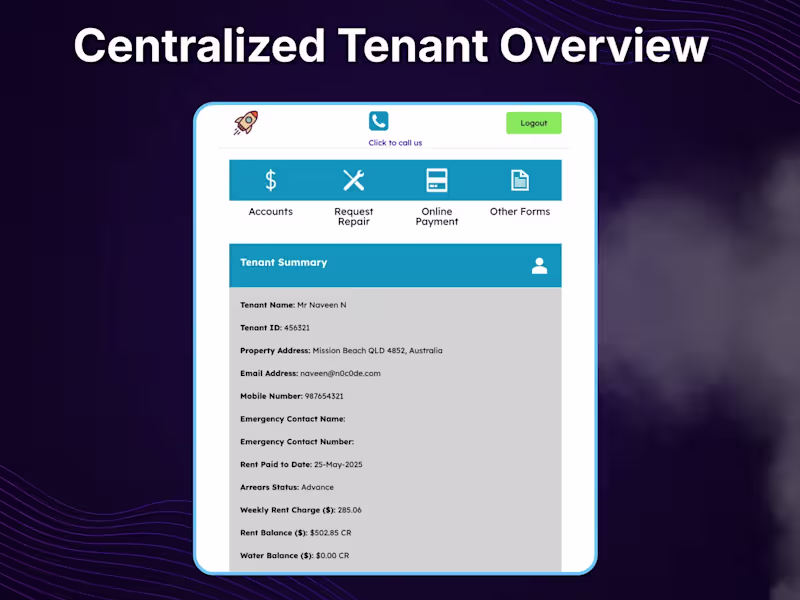 Cover image for Tenant Portal | AI-Powered Portal for Multi-Family Housing 