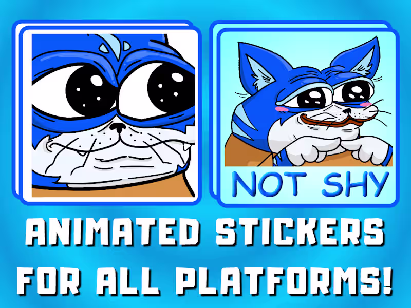 Cover image for I Will Create Original Animated Gifs and Animated Stickers