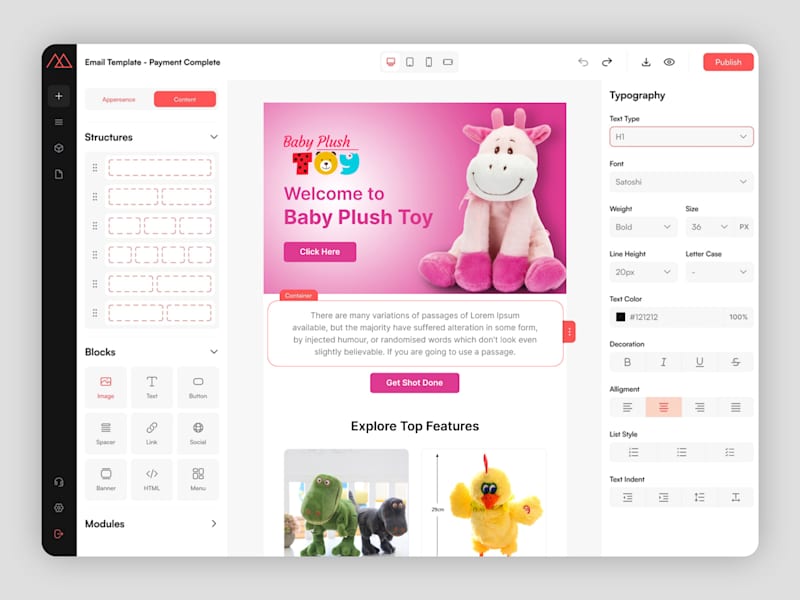 Cover image for Email Template Design and Development