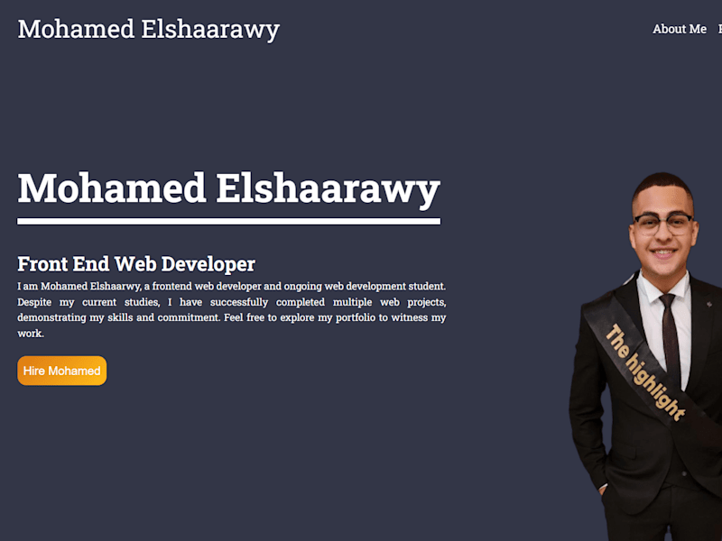 Cover image for Portfolio Website