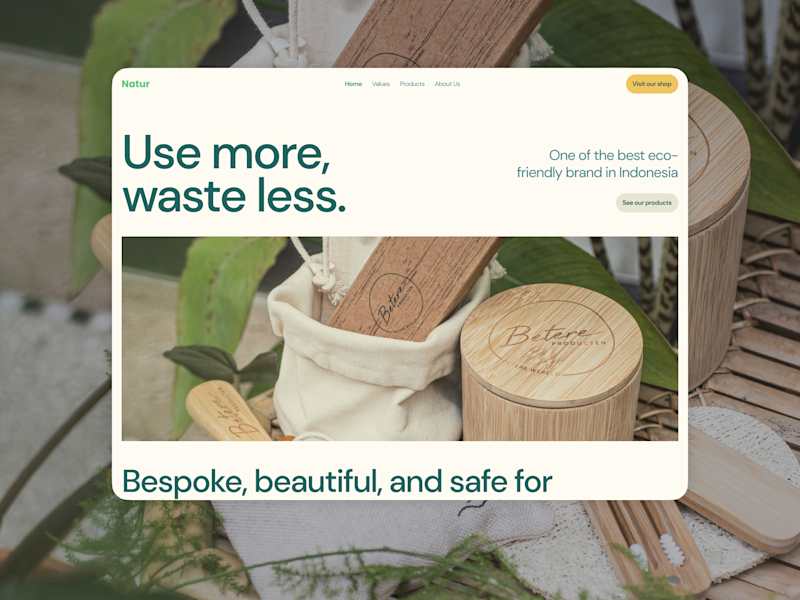 Cover image for Natur - Eco-friendly Products