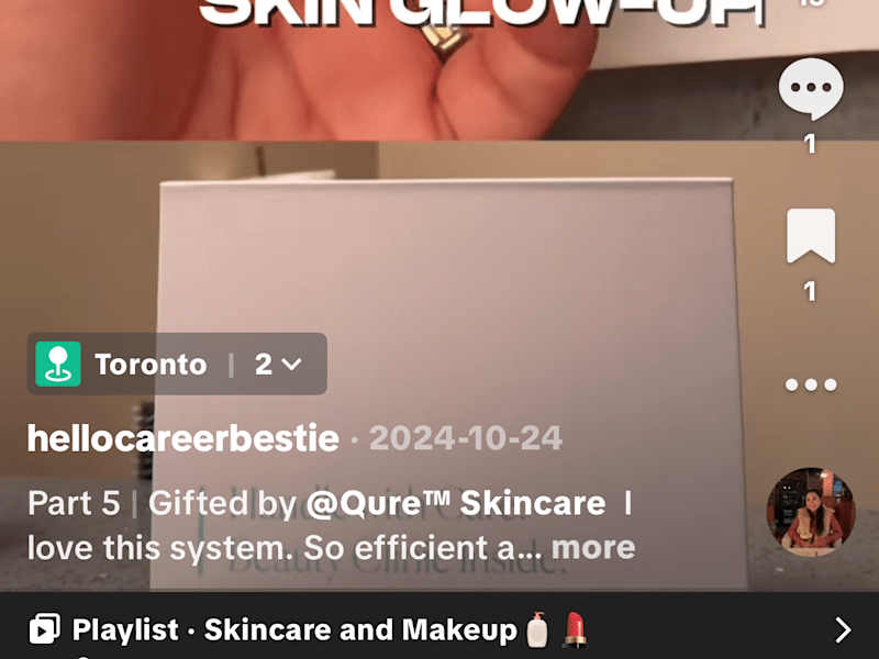 Cover image for Gifted skincare collab
