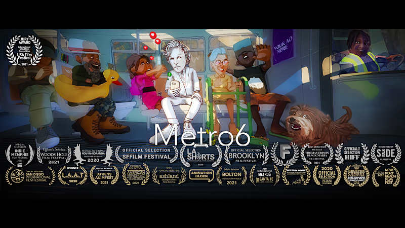 Cover image for Animated 3D Short Film "Metro6" 
