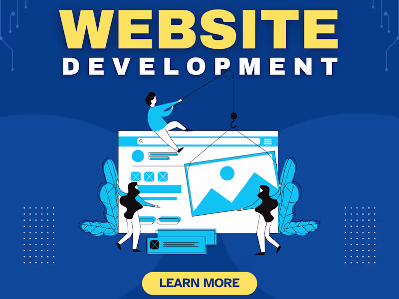 Cover image for Website Development - From blogs to e-commerce and beyond
