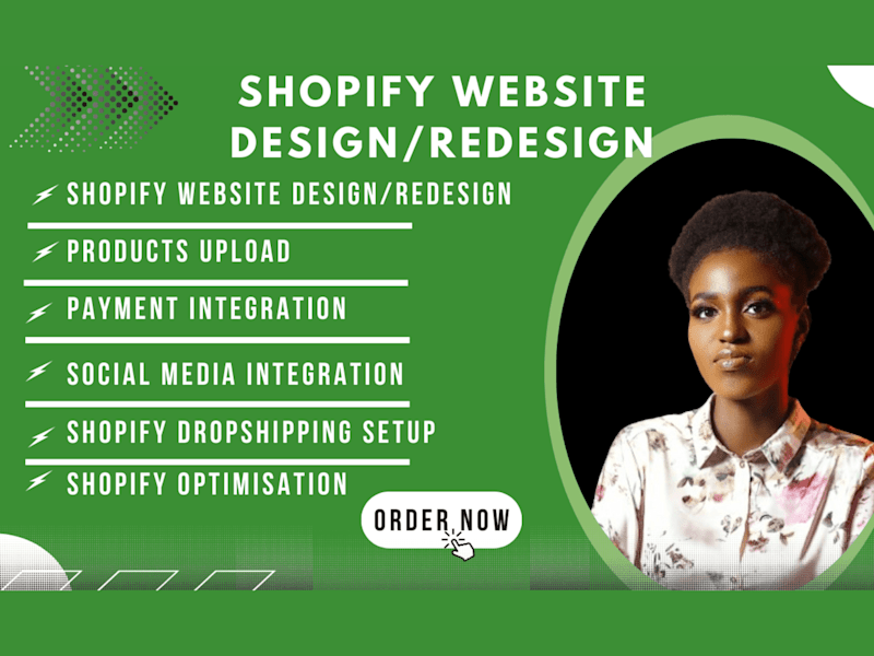 Cover image for Set Up Shopify Website, Design Shopify Website, SEO + Marketing