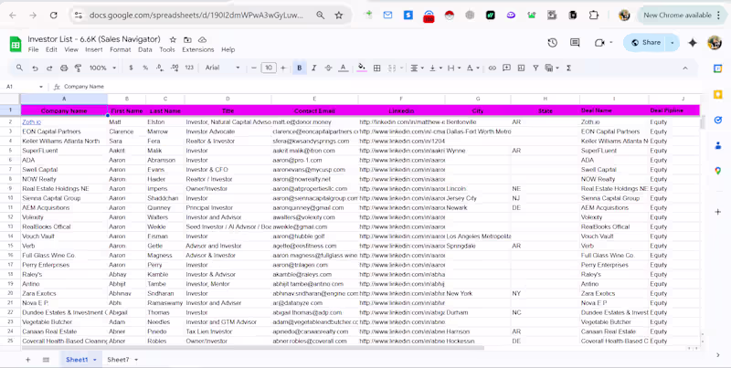 Cover image for Lead Generation by Using Linkedin SalesNavigator, Clay, Apollo