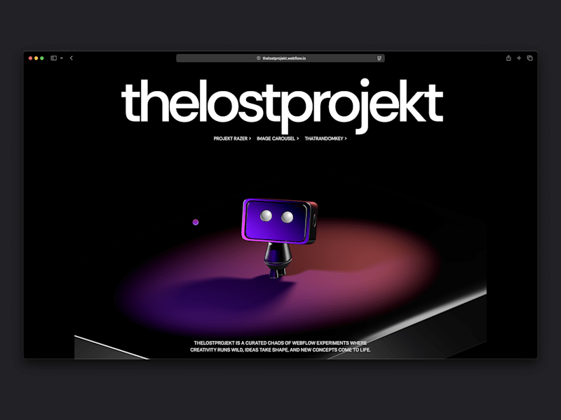 Cover image for theLostprojekt