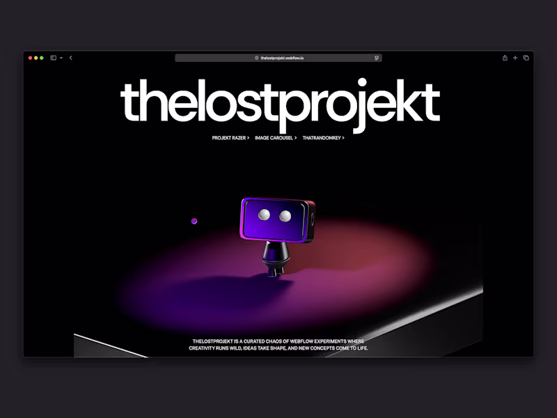 Cover image for theLostprojekt
