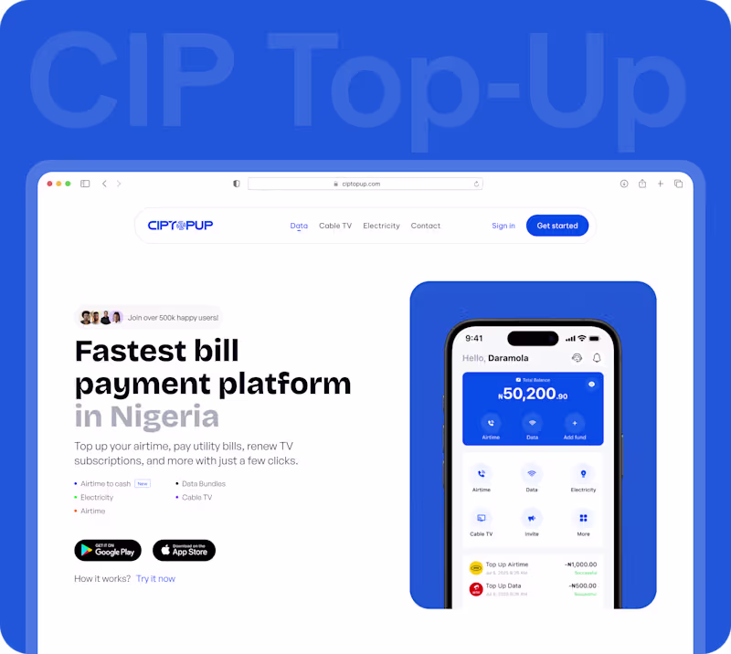 Cover image for Bill Payment Platform
