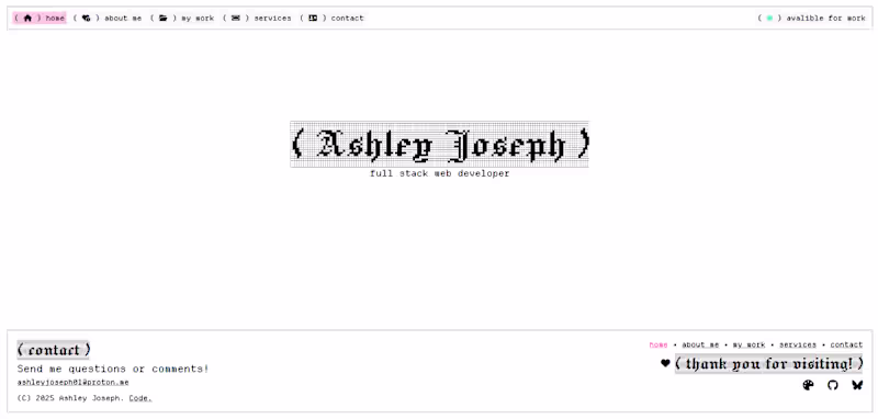 Cover image for My Website