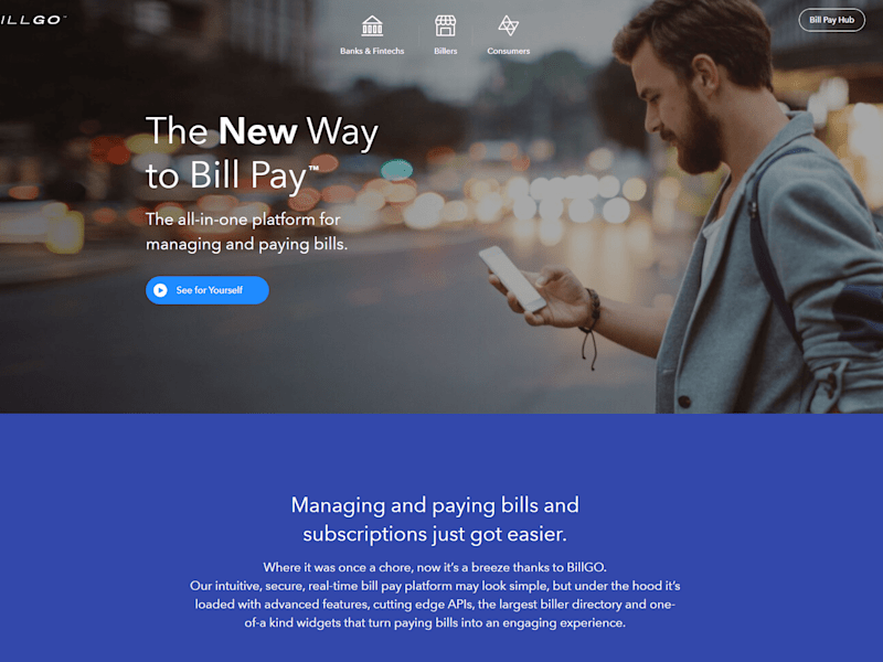 Cover image for BillGO | The New Way to Bill Pay™