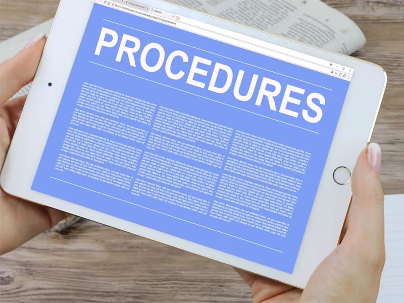 Cover image for Create Documented Procedures