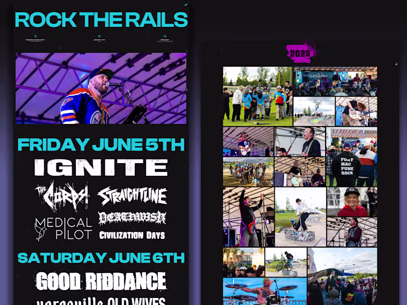 Cover image for Website for Music Festival ✦