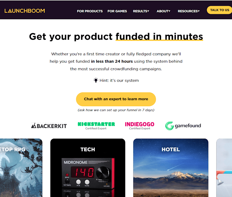 Cover image for Launch boom Website Development