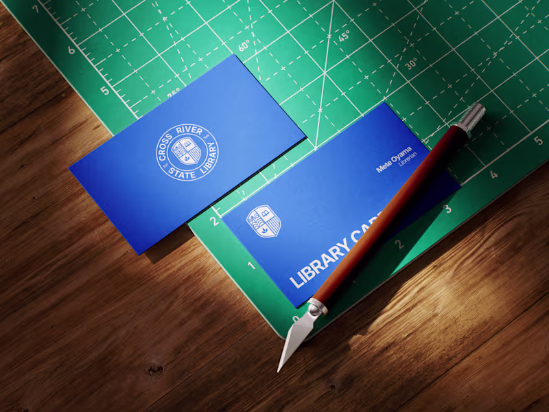 Cover image for Cross River State Library Logo Concept