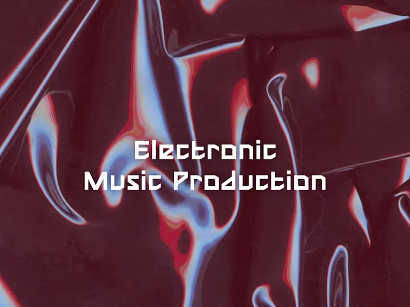 Cover image for Electronic Music Production Services