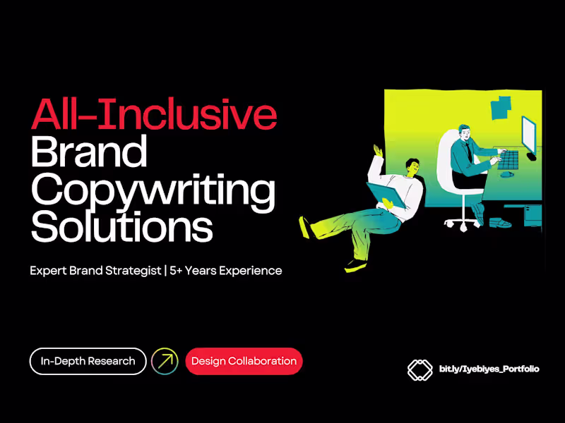 Cover image for Comprehensive Brand Content & Copy