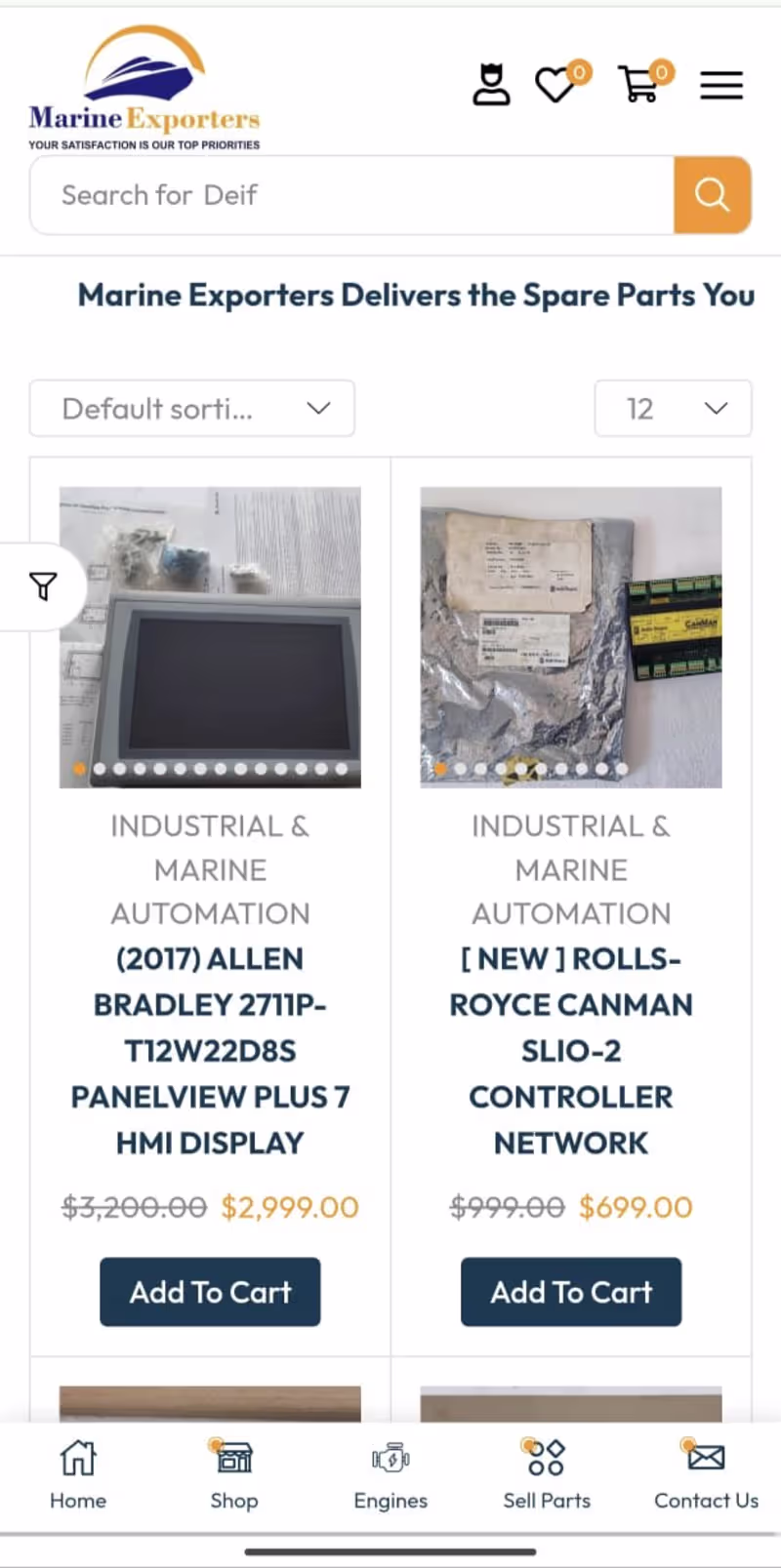 Cover image for Marine Exporters - Automation Part Buy And Sell