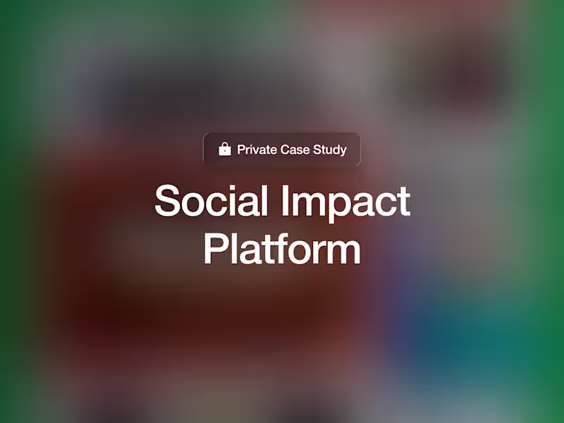 Cover image for Social Impact Platform: Empowers Awareness, Community & Advocacy