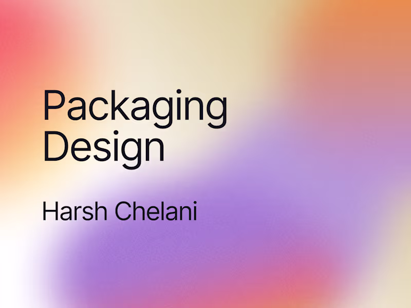 Cover image for Packaging Design