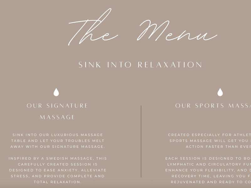 Cover image for Website Copy: Services Page - Health and Wellness