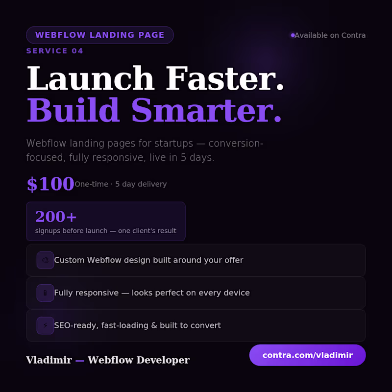 Cover image for Most startup landing pages lose