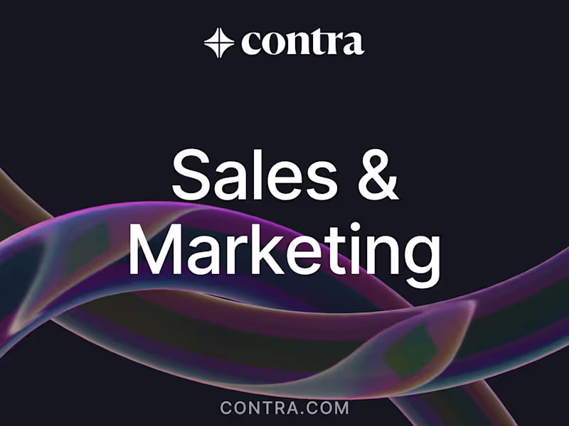 Cover image for SALES & MARKETING