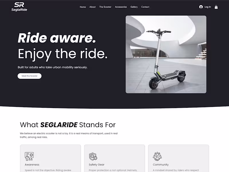 Cover image for Segla Ride