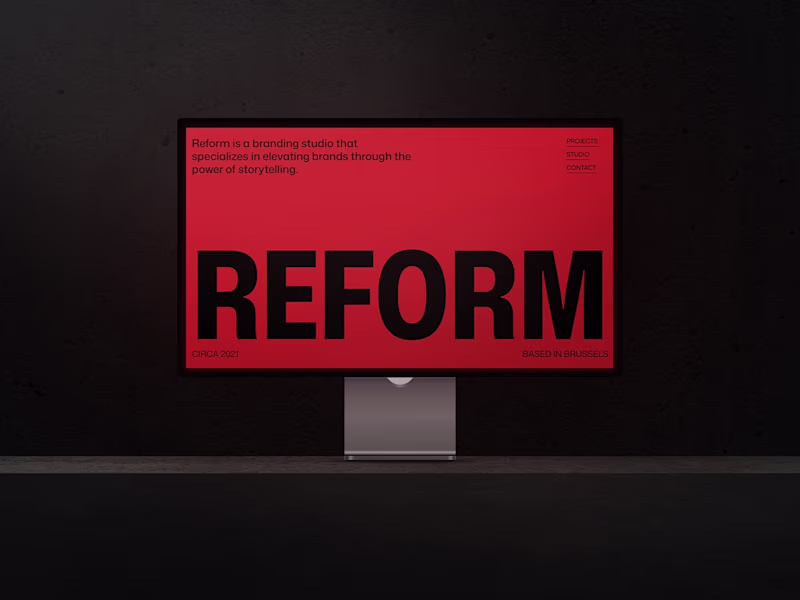 Cover image for REFORM Framer Template