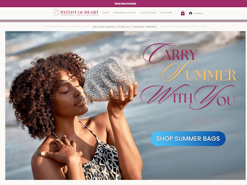 Cover image for Patent of Heart - Online Store Redesign