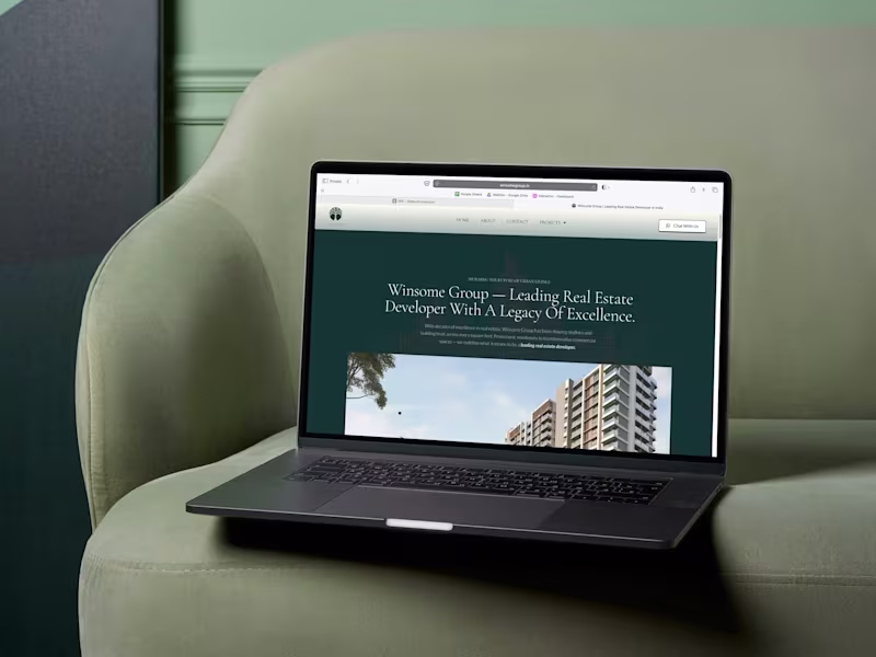 Cover image for Winsome Group Website Design and Development