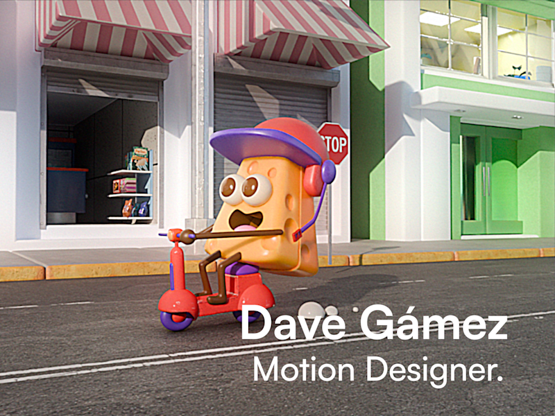 Cover image for Dave Gamez - Motion Design Reel