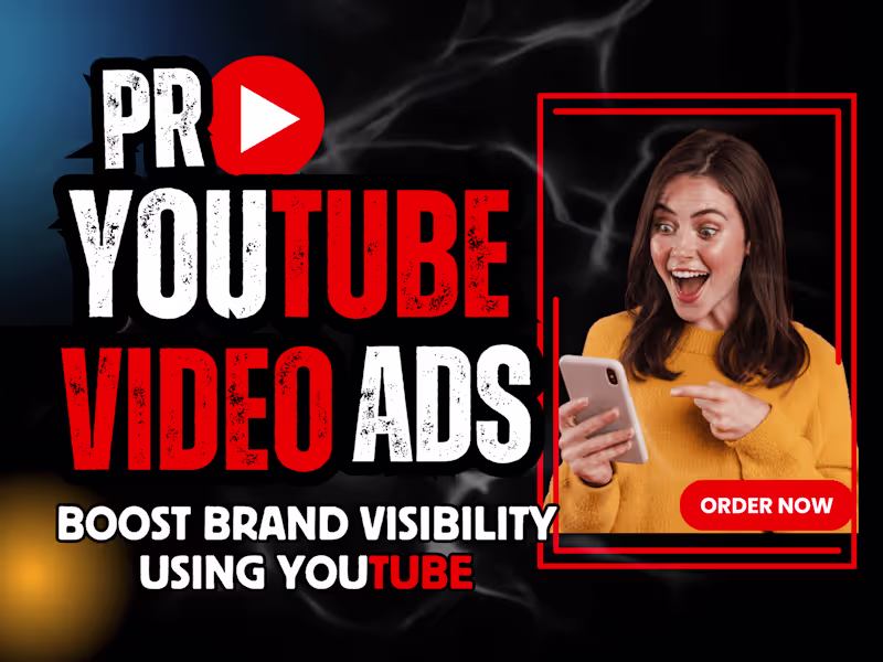 Cover image for I Will Design High-Converting YouTube Ads to Elevate Your Brand