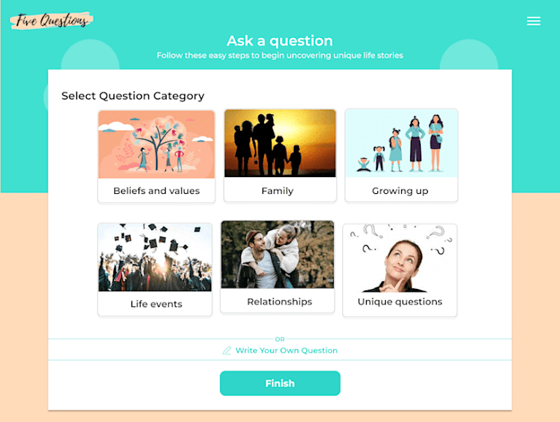 Cover image for FiveQuestions
