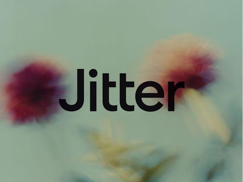 Cover image for Jitter Motion Design