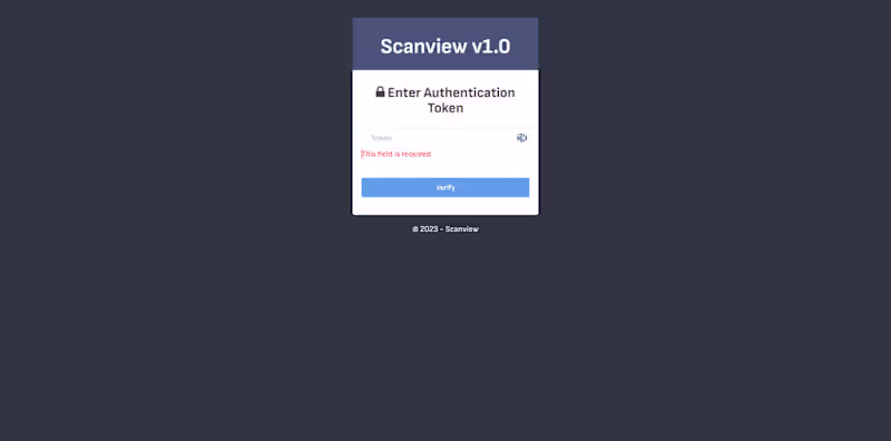 Cover image for Scanview - Pen Test Report Generation Tool