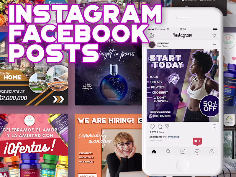 Cover image for Social Media Post Designs