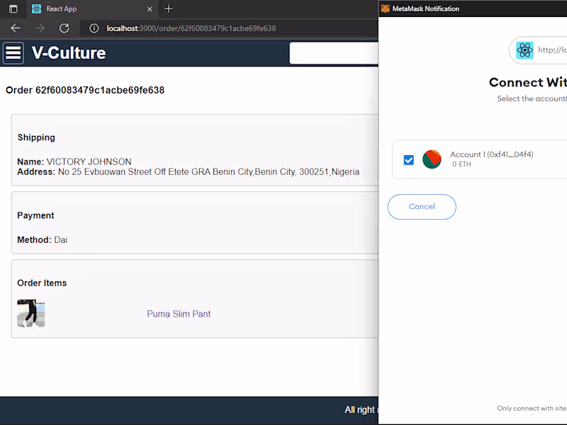 Cover image for ECOMMERCE WITH CRYPTO PAYMENT SYSTEM  (SOLIDITY SMART CONTRACTS)