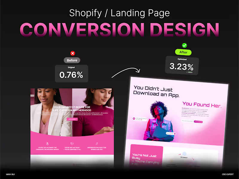 Cover image for When designing for ambitious moms, i'm not just solving for ...