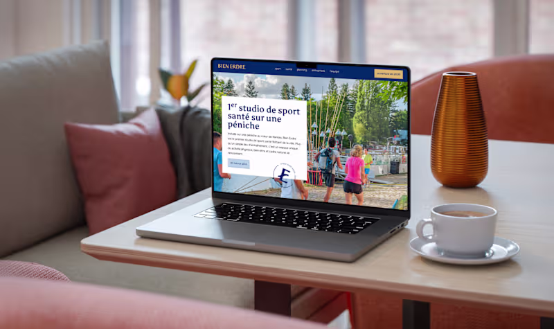 Cover image for Identité visuelle, site web⎢Bien Erdre