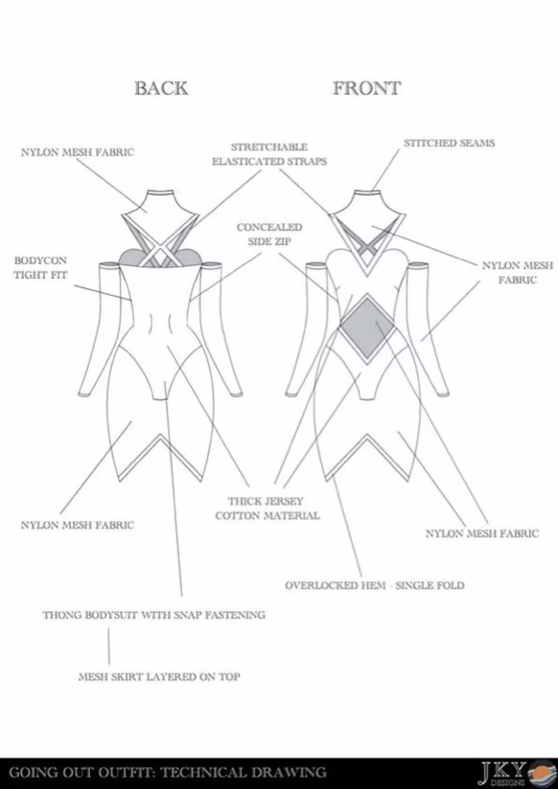 Cover image for Fashion Apparel and Print Design Project