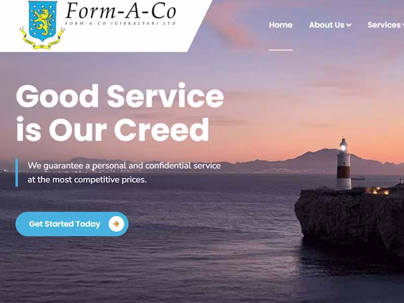 Cover image for Form-a-Co Gibraltar
