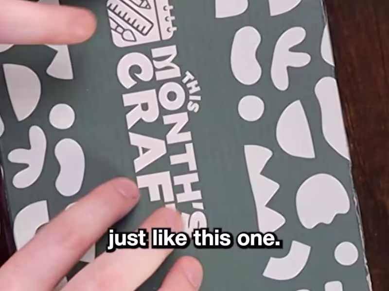 Cover image for UGC Style Product Demo Ad - This Months Craft