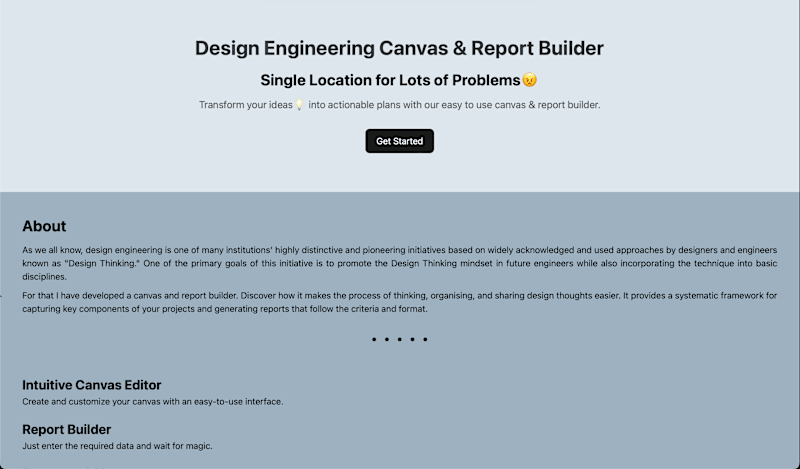 Cover image for Design Engineering Canvas Builder