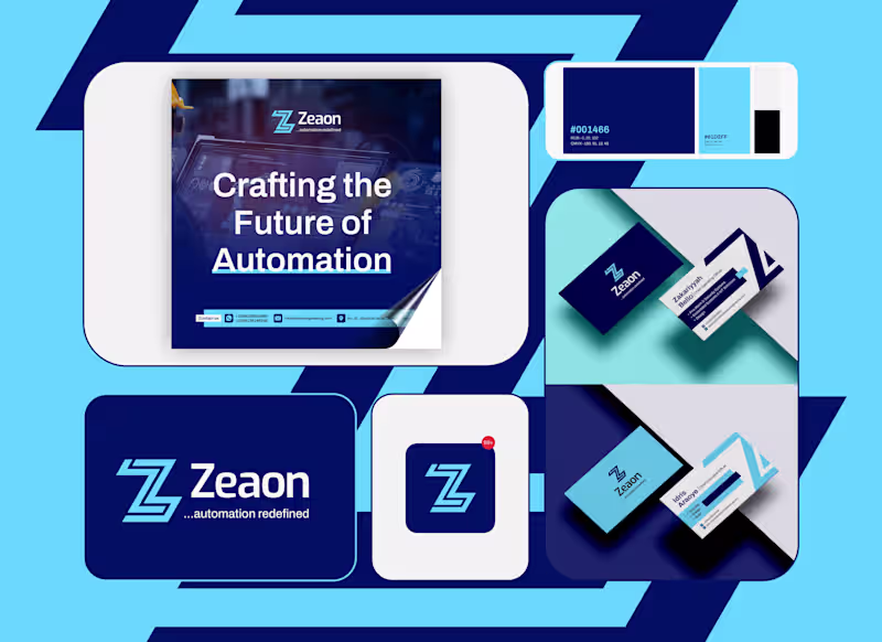 Cover image for Zeaon Braand Identity Design | Case Study