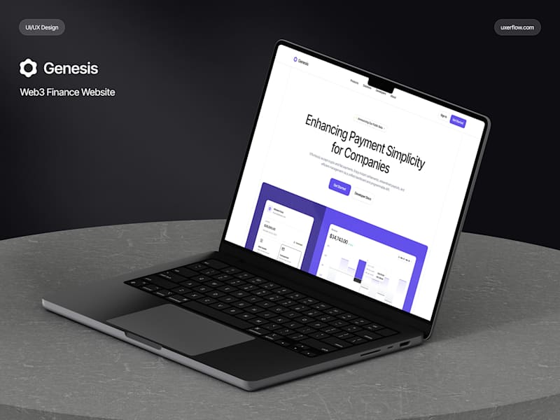 Cover image for Genesis - Web3 & SaaS Website