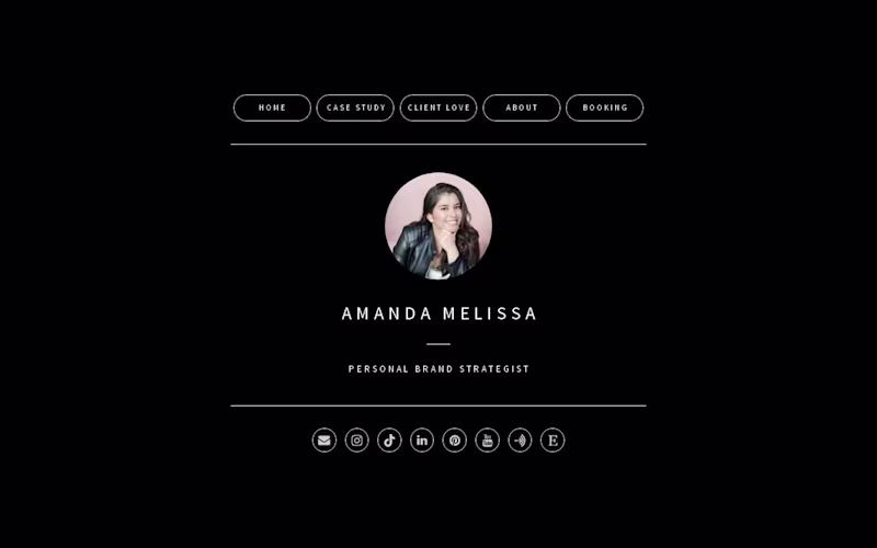 Cover image for Amanda Melissa - Social Media and Personal Brand Strategist