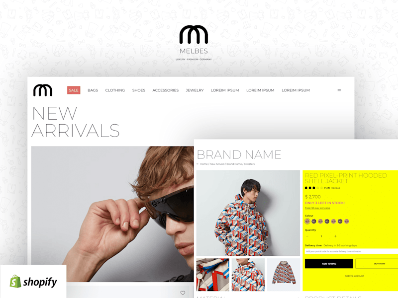 Cover image for Melbes: Branding Essence Shopify e-Commerce 🇩🇪