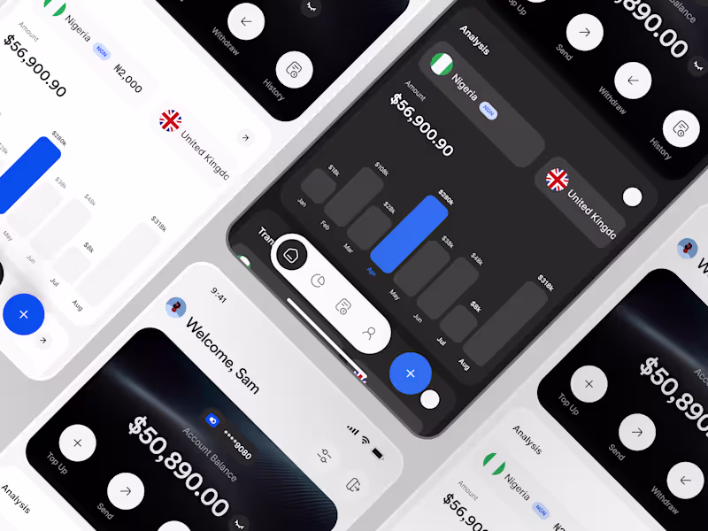 Cover image for Money tracker. (simple concept UI)